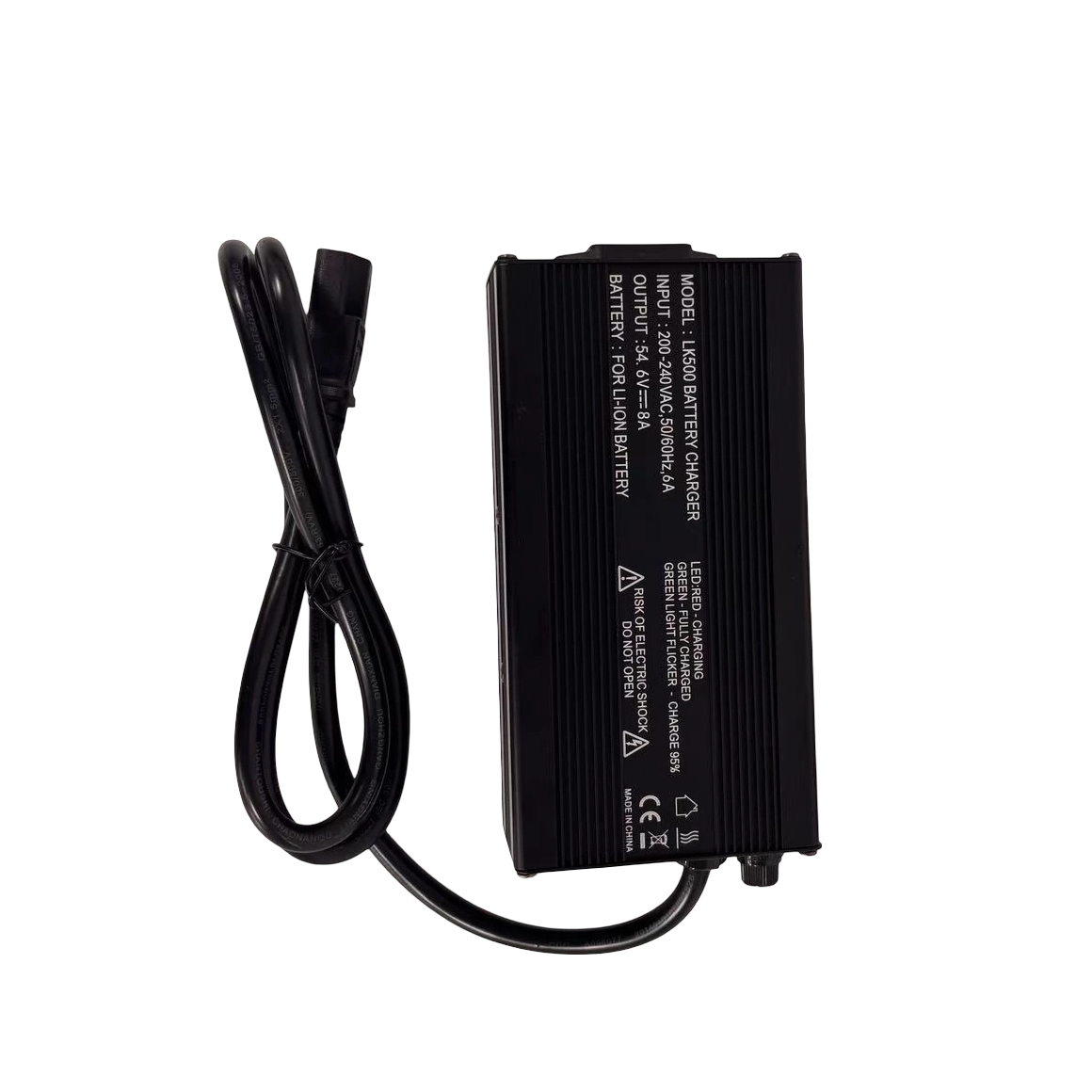 500W Lithium Battery Charger - Aluminum Shell